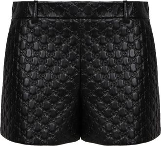 Gucci Black Logo Shorts