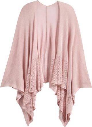 Tasha Mesh Throw Over in Blush at Nordstrom