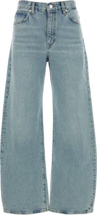 Frame Denim Wide Jeans - Dames - Loose Fit Jeans - Blauw - W27 - Jeans