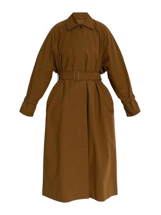 Max Mara Epoche Trench Coat In Drop-Proof Cotton