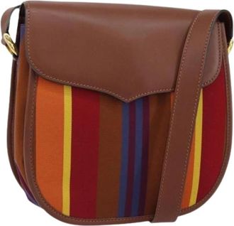 Celine Pre-owned Vintage Canvas Crossbody Tas - Dames - Vintage Schoudertas - Veelkleurig - ONE Size - Vintage