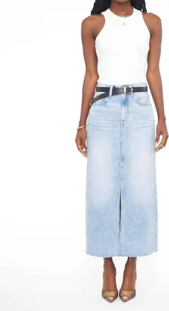 Pistola Denim Alice Midi Skirt In Brooklyn