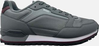 HUGO BOSS Mens Hugo Boss Mens Grey Parkour L runn Trainers - Size: 10