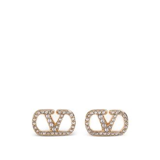 Valentino Accessoires, Dames, Geel, ONE Size, VLogo Signature Oorbellen