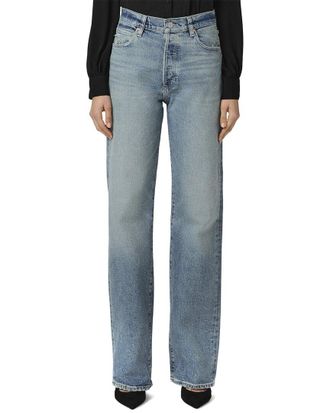 Paige Paige Petite Sawyer Vanda Distressed Wide Leg Jean