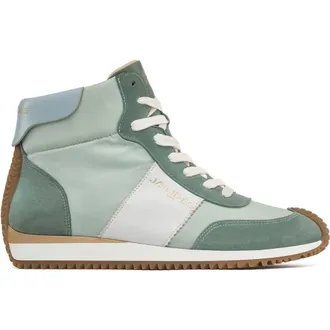 J/Slides Luna High Top Sneaker in Green at Nordstrom, Size 8.5