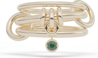 Spinelli Kilcollin 18kt Yellow Gold Piera YG Emerald Ring - Womens - 18kt Yellow Gold/Emerald