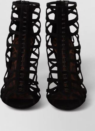 Dolce & Gabbana suede stiletto sandals
