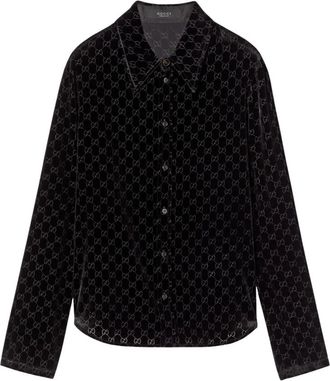 Gucci Black Regular Logo Shirt