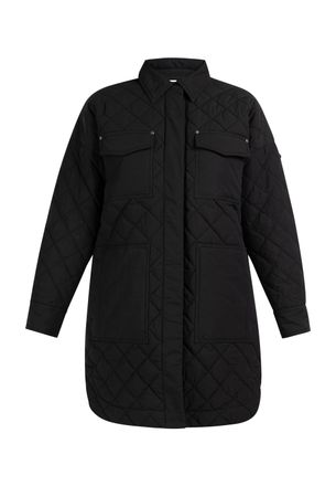 Dreimaster Dreimaster Katoenen jack met lichte vulling teylon Dames zwart