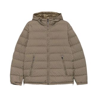 Emporio Armani Giacca Trapuntata - - Jackets - Uomo - Beige - S