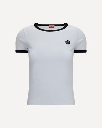 Kenzo Boke Flower 2.0 embroidered cotton T-shirt Female XS