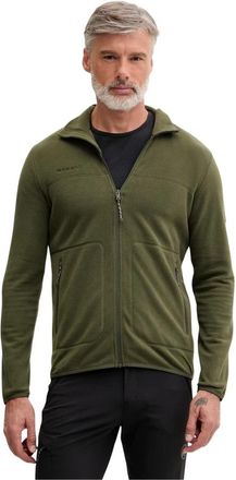 Mammut Innominata Light ML Jacket - Heren - Fleece jassen - Groen - S - Polyester - Fitness