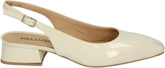 Melluso Schoenen, Dames, Beige, 41 EU, Leer, D196 Sling-back