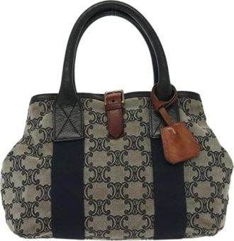 Celine Pre-owned Handbags, female, Multicolor, Size: ONE SIZE Pre-owned Canvas Handbag