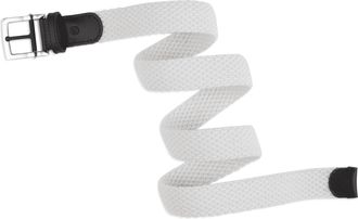 Nike Womens Stretch Woven Golf Belt in White | 131150-100