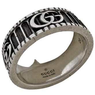 Gucci Silver Silver 925 Band Ring (Pre-Owned)