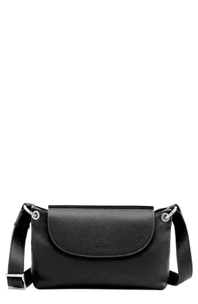 Behno Medium Judith Crossbody Satchel in Black at Nordstrom
