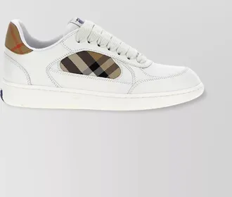 Burberry sneakers street style padded collar