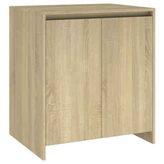 vidaXL Vidaxl - Aparador De Madera Contrachapada Roble Sonoma 70x41x75 Cm