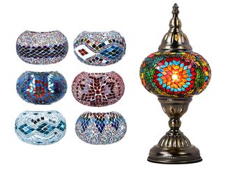 OEM L&aacute;mpara De Mesa Con Pantalla Individual Multicolor