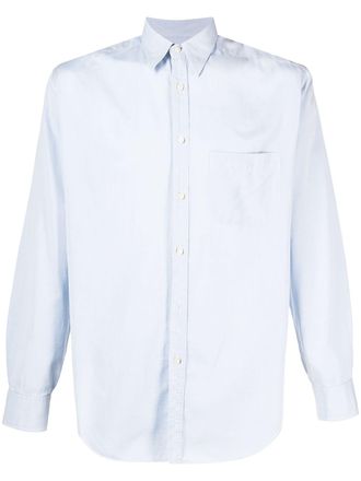 Giorgio Armani Camicia lunga anni 90 - Blu