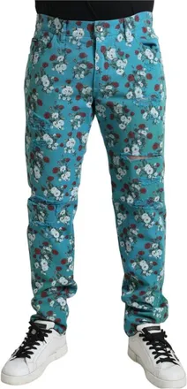 Dolce & Gabbana Hombre, Pantalones, Multicolor, Talla: S