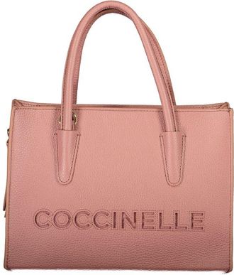 Coccinelle Pink Leather Womens Handbag