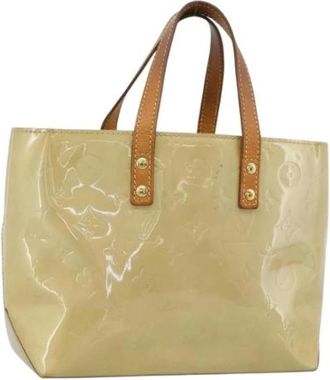 Louis Vuitton Pre-owned Reade PM Hand Bag - Dames - Vintage Shopper - Beige - ONE Size - Leer - Vintage