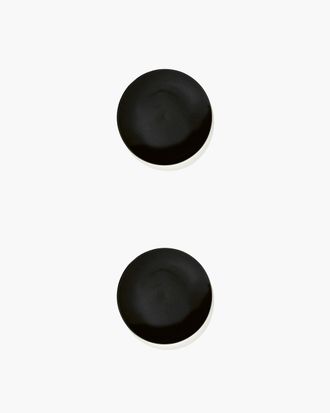 Serax Ann Demeulemeester - Plato m Black d&eacute; - Set 2