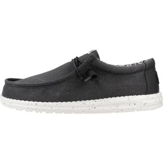 Hey Dude Laced Schoenen - Heren - Veterschoenen - Zwart - 41 EU - Schoenen