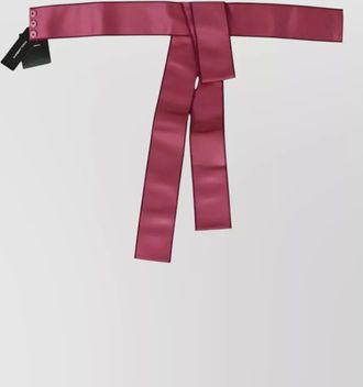 Dolce & Gabbana silk wide obi belt