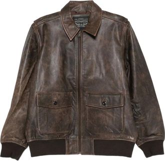 Levi's leather coat - Brown