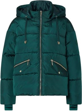 Liu Jo Gewatteerde Donsjas - Dames - Winterjassen - Groen - S - Polyester - Jassen