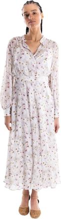 Marella Bianca Maxi Jurk - Dames - Maxi kleedjes - Veelkleurig - M - Kleedjes