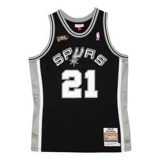 Mitchell & Ness x NBA San Antonio Spurs 1998-99 Jerseys Tim Duncan 21 AJY4CP19169-SASBLCK98TDU