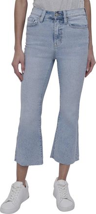 DKNY Dkny High Rise Ecru Flare Jean