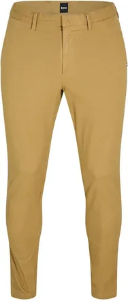 HUGO BOSS Heren Logo Slim Broek (Licht Beige)