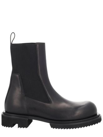 Rick Owens Black Beatle Gabe Boots
