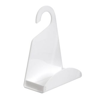 Iplex Clio shower shelf hanger white