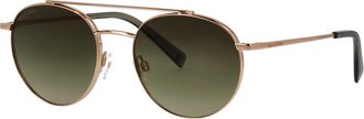 Marc O'Polo Sonnenbrille MARC OPOLO Modell 505127, Herren, gold, leicht gl&auml;nzend, metallic, Sonnenbrillen Sonnenbrille, Panto