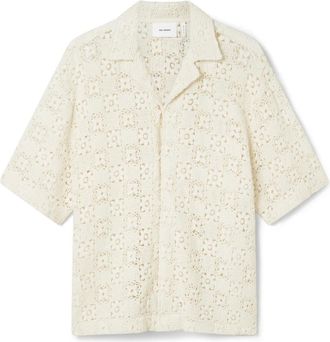 Axel Arigato Heren, Overhemden, Beige, Maat: XL Katoen