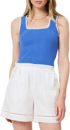 Scotch & Soda Embroidered Trim Sweater Tank in Regatta at Nordstrom Rack, Size X-Large