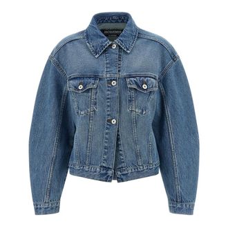 Jacquemus Denim De-N&icirc;mes Jacket - female - Jacquemus - Denim Jackets - Blue - 2XS - Jackets