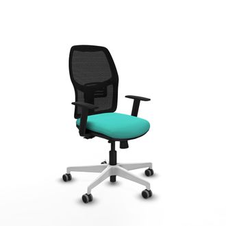 Piqueras y Crespo Silla De Oficina Piqueras Y Crespo Alfera Turquesa Cuero Sint&eacute;tico