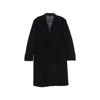 Lardini Double-breasted Peak-lapel Coat