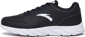 Anta Running Series Sneakers Leather Black White 91835529-1