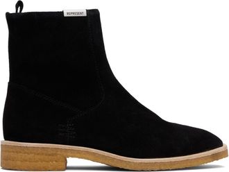 Represent Chelsea boots van cr&ecirc;pe su&egrave;de