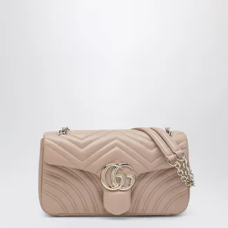 Gucci Medium GG Marmont shoulder bag in light pink