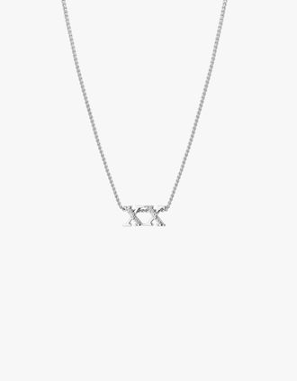 Tutti & Co Womens Kingston Necklace - Silver